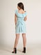 Сукня блакитна в смужку | 5797107 | фото 2