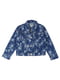 Куртка синяя в цветочный принт | 5790189 | фото 2