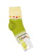 Шкарпетки салатового кольору в квітковий принт | 5790211 | фото 2