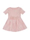 Платье розовое с узором | 5790260