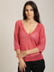 Блуза рожева в смужку | 5791178 | фото 3