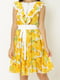 Сукня комбінованого кольору в квітковий принт | 5792766 | фото 4