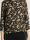 Блуза комбінованого кольору в квітковий принт | 5796388 | фото 3