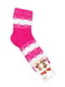 Шкарпетки рожеві з орнаментом | 5797444 | фото 2