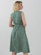 Сукня зелена в квітковий принт | 5799896 | фото 2