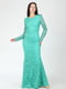 Сукня зелена з візерунком | 5789350 | фото 4