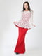 Сукня червона з візерунком | 5789461 | фото 2