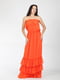 Платье оранжевое | 5789661 | фото 5