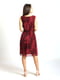Сукня червона з візерунком | 5796091 | фото 3