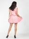 Платье розовое с узором | 5796246 | фото 3