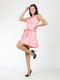 Платье розовое с узором | 5796246 | фото 5