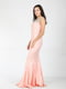 Платье персикового цвета с узором | 5796276 | фото 4