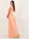 Платье персикового цвета | 5796392 | фото 2