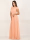 Платье персикового цвета | 5796392 | фото 3