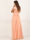 Платье персикового цвета | 5796392 | фото 4