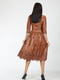 Сукня коричнева з візерунком | 5797103 | фото 5