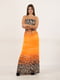 Сукня комбінованого кольору в анімалістичний принт | 5797346 | фото 2
