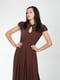 Платье коричневое | 5797366 | фото 6
