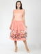 Платье бежевое с цветочным рисунком | 5797368 | фото 2