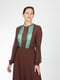 Сукня коричнева з візерунком | 5797370 | фото 6