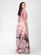 Сукня рожева в квітковий принт | 5797371 | фото 4