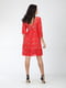 Сукня червона з візерунком | 5798095 | фото 3