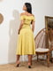 Платье желтое в горох | 5801322 | фото 2