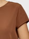 Блуза коричневая | 5802282 | фото 5