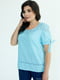 Блуза блакитна | 5801905 | фото 3