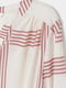 Блуза для вагітних молочного кольору в смужку | 5800414 | фото 2