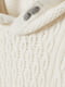 Джемпер белый с капюшоном | 5804943 | фото 2