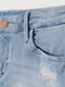 Шорты голубые джинсовые | 5805151 | фото 2