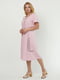 Платье розовое с цветочным принтом | 5805307 | фото 3