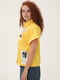 Рубашка желтая с декором | 5807091 | фото 7