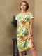 Сукня різнокольорова з принтом | 5807106 | фото 6