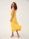 Платье желтое | 5807115 | фото 5