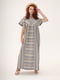 Сукня різнокольорова в смужку | 5776881 | фото 3