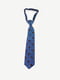 Краватка блакитна з малюнком | 5805995
