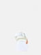 Босоніжки білі зі вставками-смужками | 5802557 | фото 5