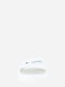 Шльопанці білі з логотипом | 5802598 | фото 6