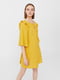 Сукня А-силуету жовта | 5808475
