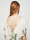 Блуза молочного цвета с цветочным принтом | 5808606 | фото 2