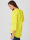 Блуза жовта з квітковим принтом | 5808728 | фото 2