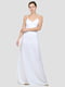 Платье белое с узором | 5793705 | фото 6