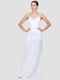 Платье белое с узором | 5793705 | фото 3