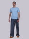 Штани піжамні сині картаті | 5794792 | фото 2