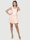Платье персикового цвета с узором | 5796359 | фото 4