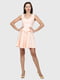 Платье персикового цвета с узором | 5796359 | фото 5