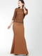 Сукня карамельного кольору з візерунком | 5796372 | фото 5