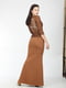 Сукня карамельного кольору з візерунком | 5796372 | фото 2